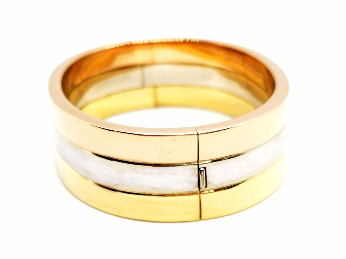 Bracelet Manchette FRED en 3 ors - Castafiore