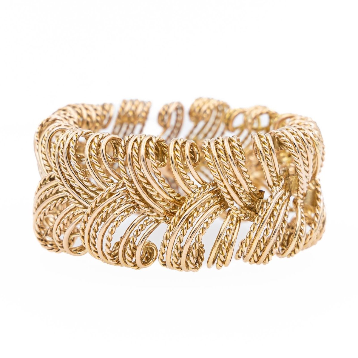 Bracelet manchette Or jaune - Castafiore