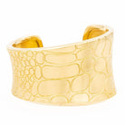 Bracelet Manchette POMELLATO "Cocco" en or jaune - Castafiore