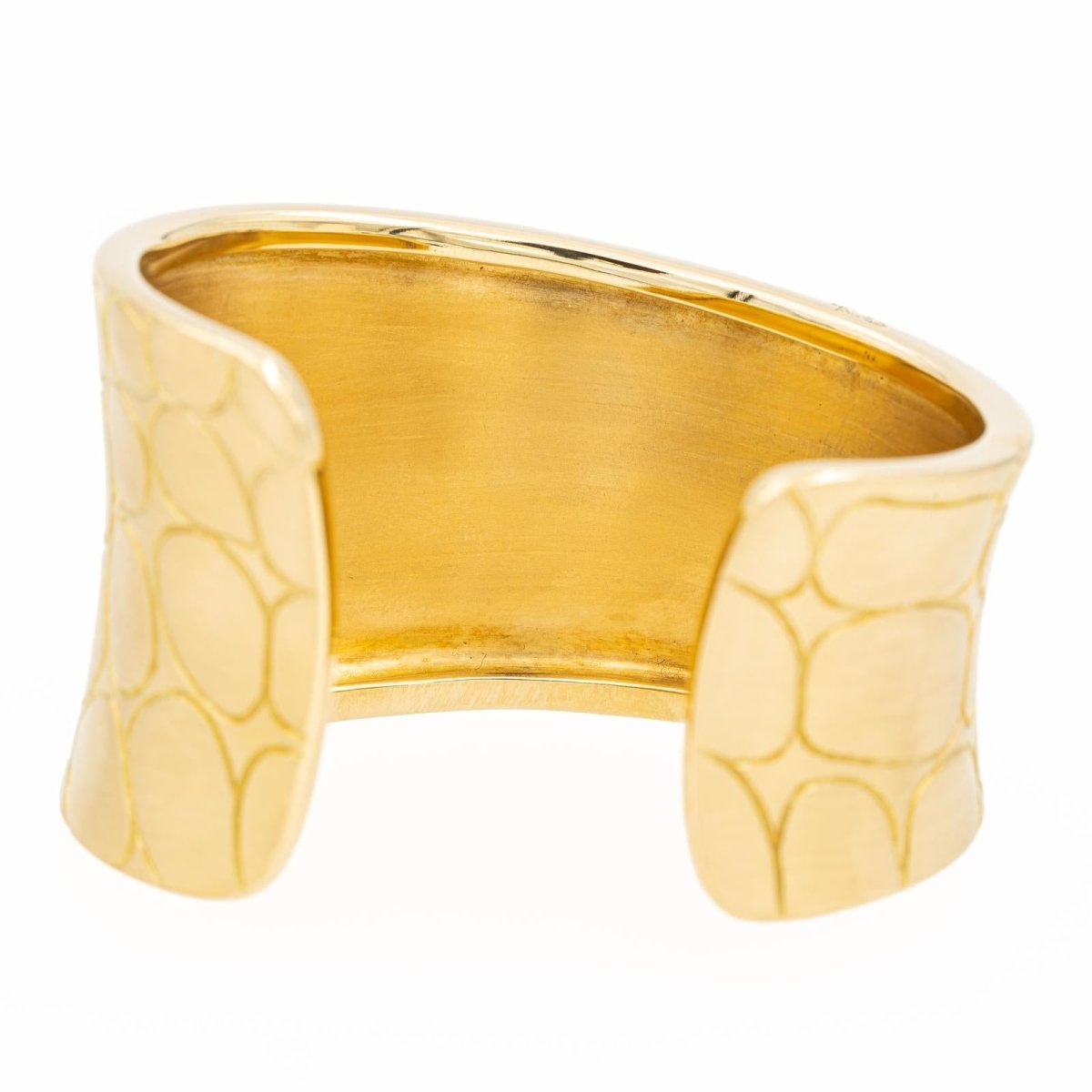 Bracelet Manchette POMELLATO "Cocco" en or jaune - Castafiore