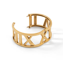 Bracelet Manchette TIFFANY & CO. "Atlas", en or jaune - Castafiore