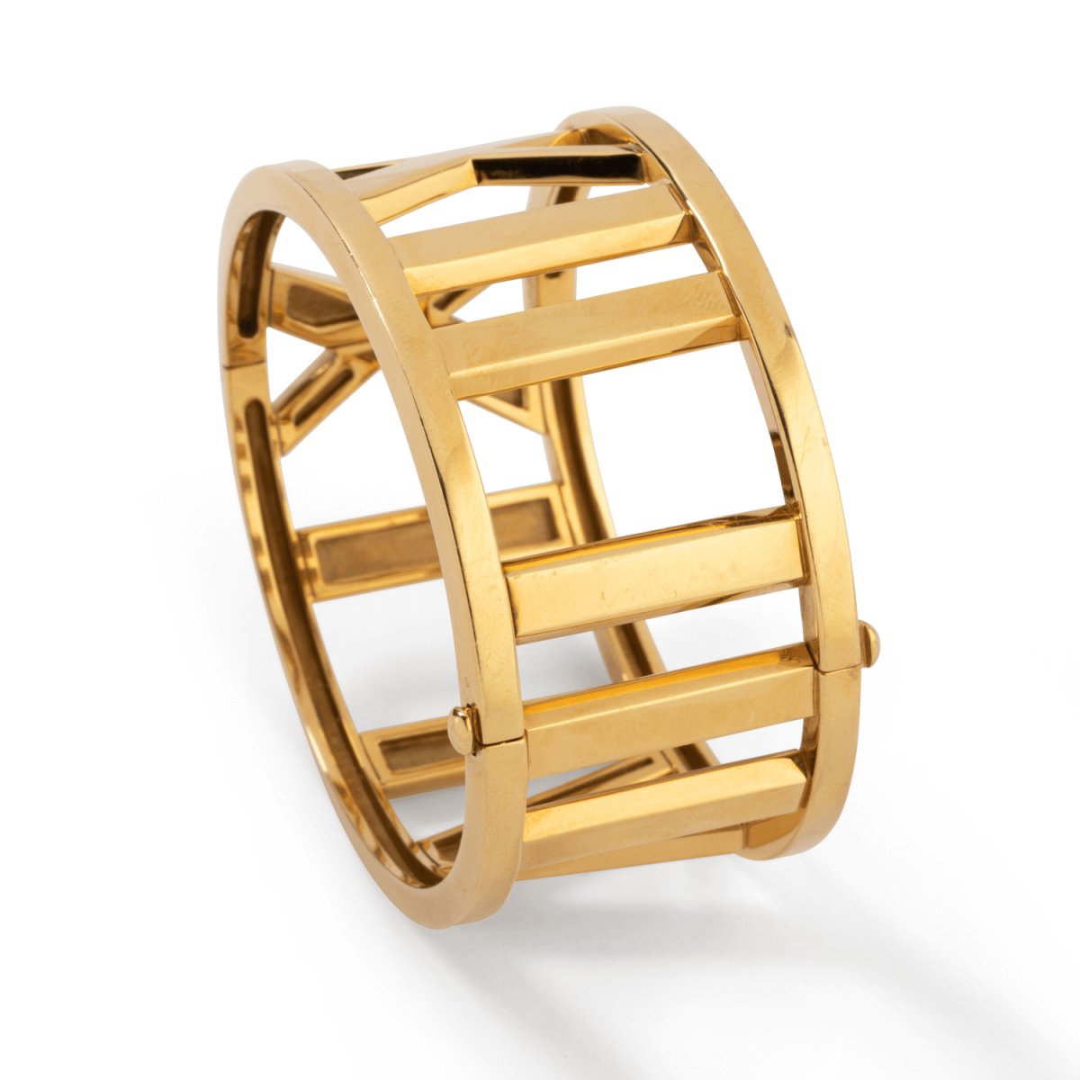 Bracelet Manchette TIFFANY & CO. "Atlas" en or jaune - Castafiore