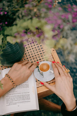 Bracelet MAUBOUSSIN en or jaune et saphirs - Castafiore