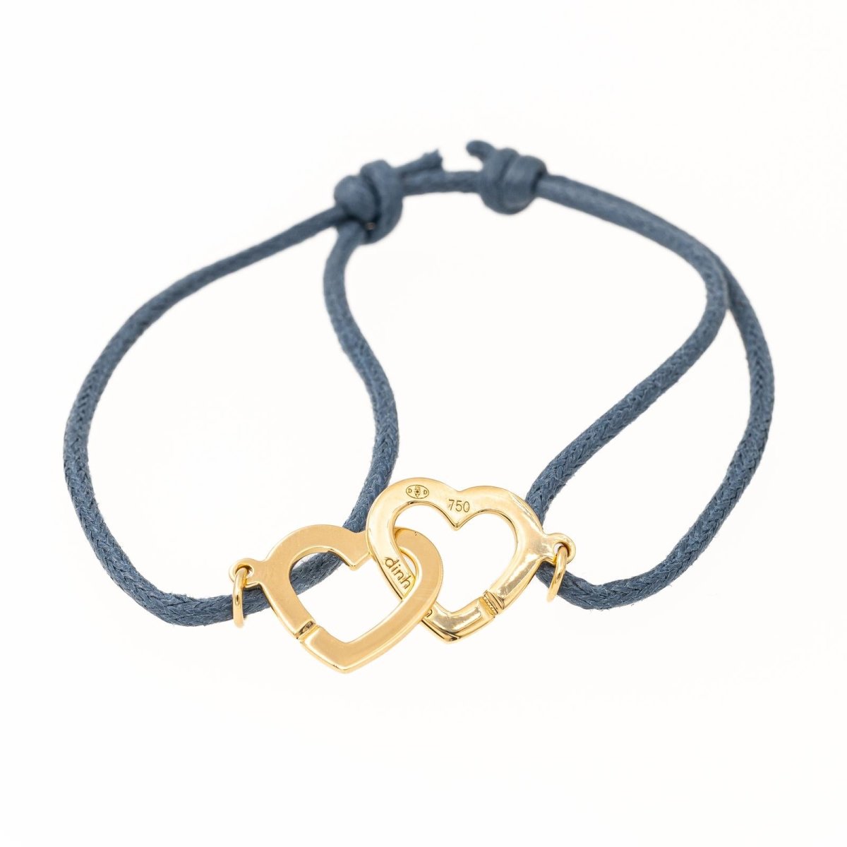 Bracelet Menottes Dihn Van en or jaune - Castafiore