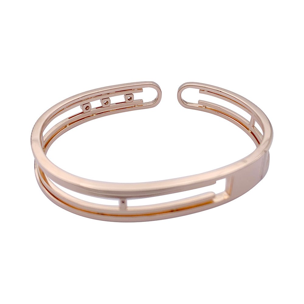 Bracelet Messika ,"Move 10th Anniversary", or rose et diamants - Castafiore