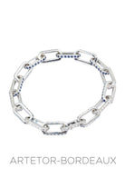 Bracelet moderne saphirs et diamants - Castafiore