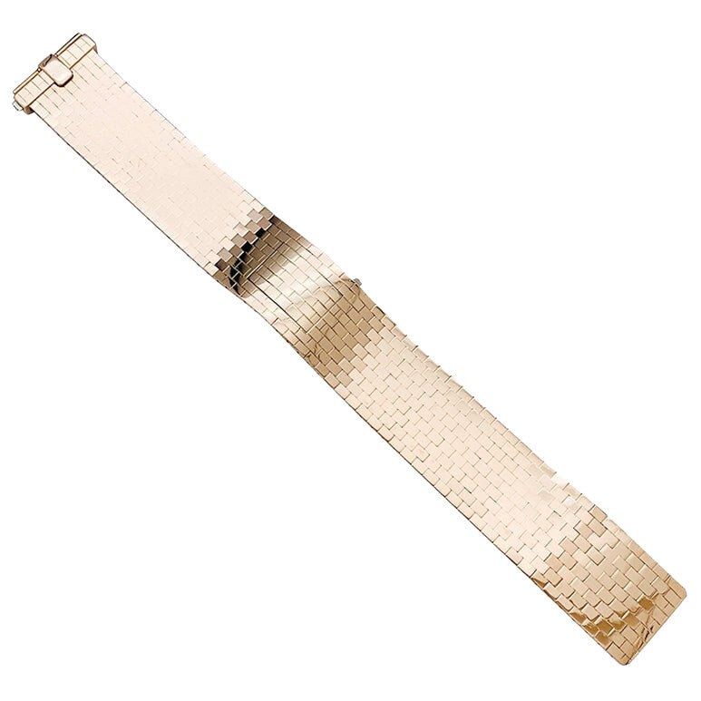 Bracelet Montre IWC en or rose. - Castafiore