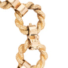 Bracelet or jaune anneaux torsadés de la maison Chaumet - Castafiore