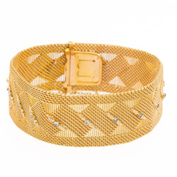 Bracelet Or jaune Diamant - Castafiore
