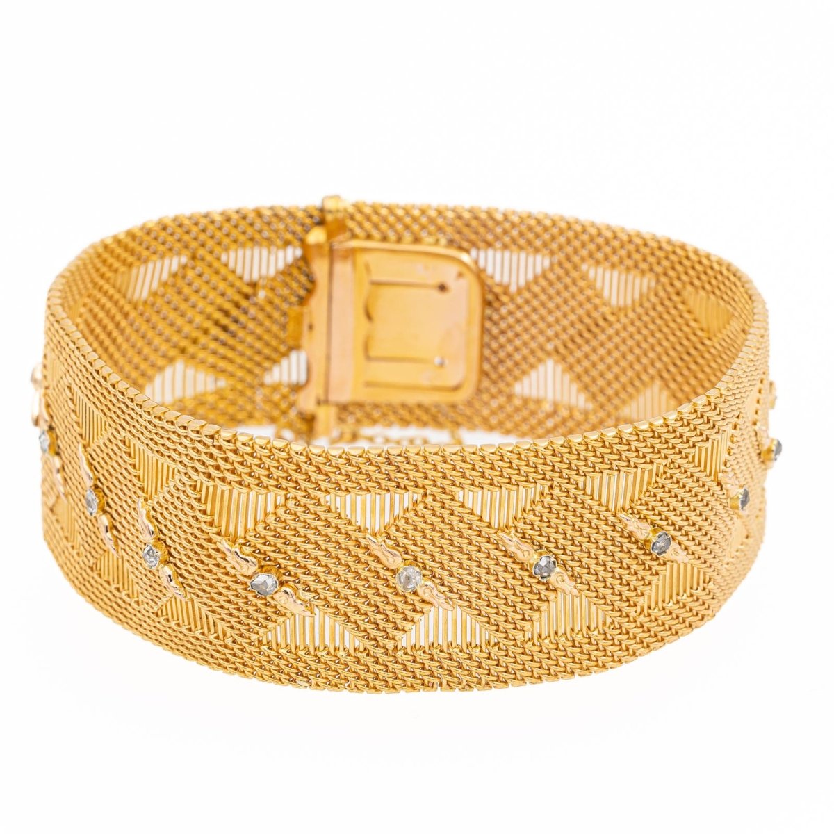 Bracelet Or jaune Diamant - Castafiore