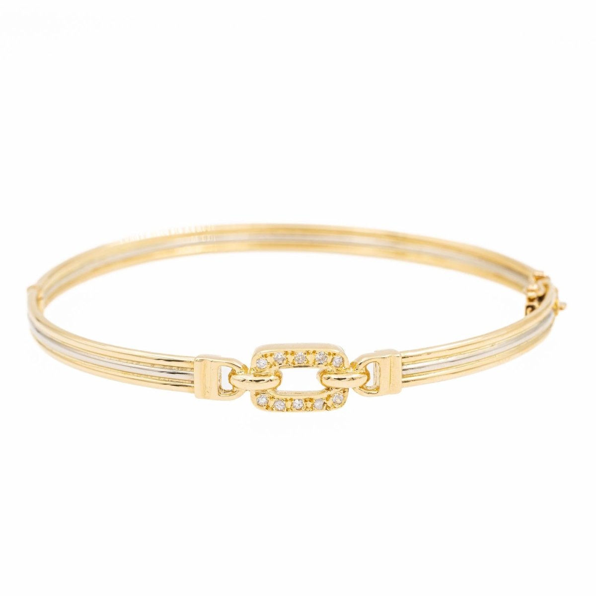 Bracelet Or jaune Diamant - Castafiore