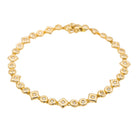 Bracelet Or jaune Diamant - Castafiore