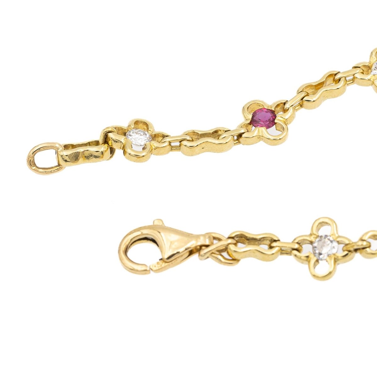 Bracelet Or jaune Diamant - Castafiore