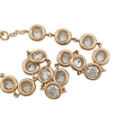 Bracelet or rose et diamants - Castafiore