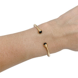 Bracelet Piaget, "Possession", or rose, onyx - Castafiore