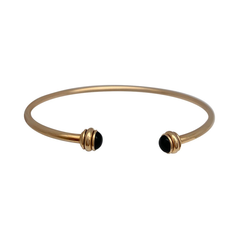 Bracelet Piaget, "Possession", or rose, onyx - Castafiore