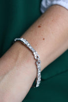 Bracelet Platine Diamant - Castafiore