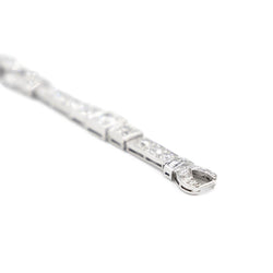Bracelet Platine Diamant - Castafiore