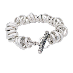 Bracelet Pomellato 67, "Rondelles", argent. - Castafiore