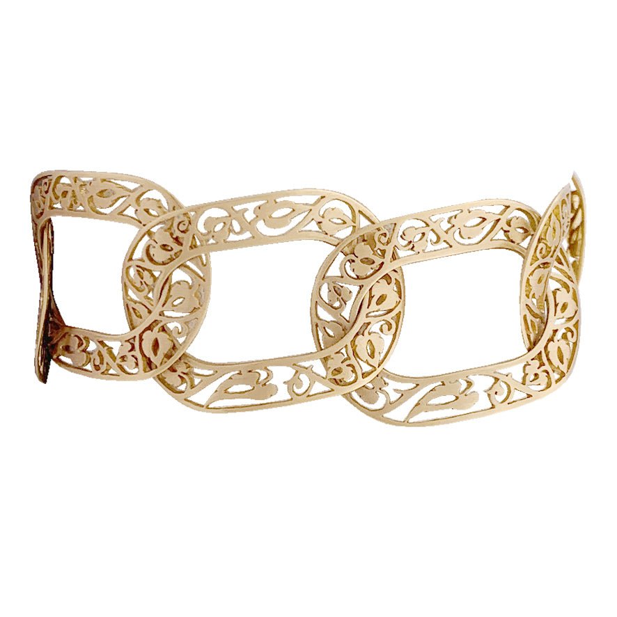 Bracelet POMELLATO Arabesque en or rose - Castafiore