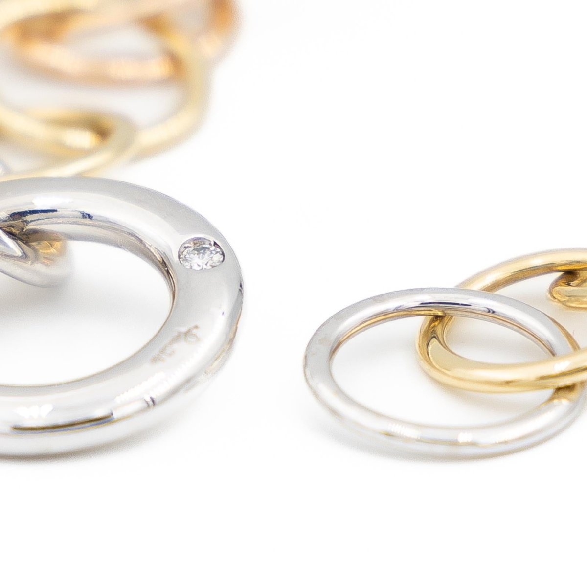 Bracelet POMELLATO "Lucciole", en 3 ors et diamant - Castafiore