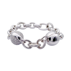 Bracelet Pomellato or blanc, diamants - Castafiore