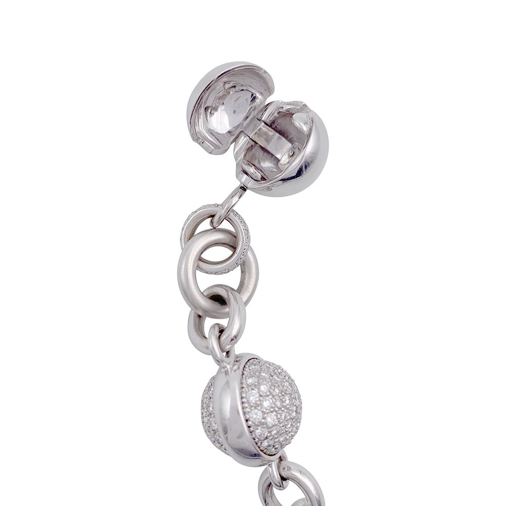 Bracelet Pomellato or blanc, diamants - Castafiore