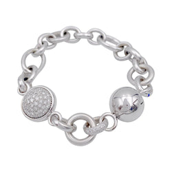 Bracelet Pomellato or blanc, diamants - Castafiore