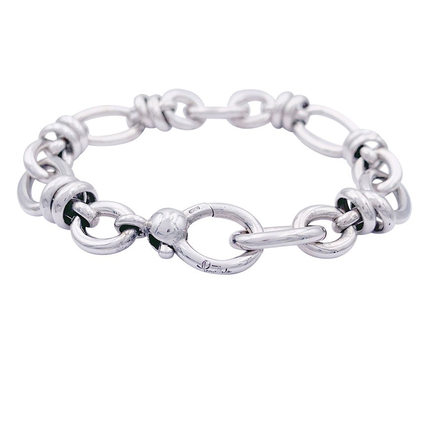 Bracelet POMELLATO orné de maillons en or blanc - Castafiore