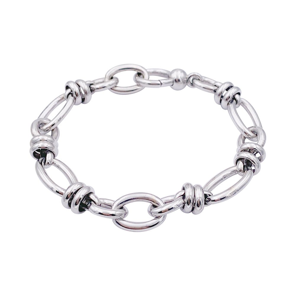 Bracelet POMELLATO orné de maillons en or blanc - Castafiore