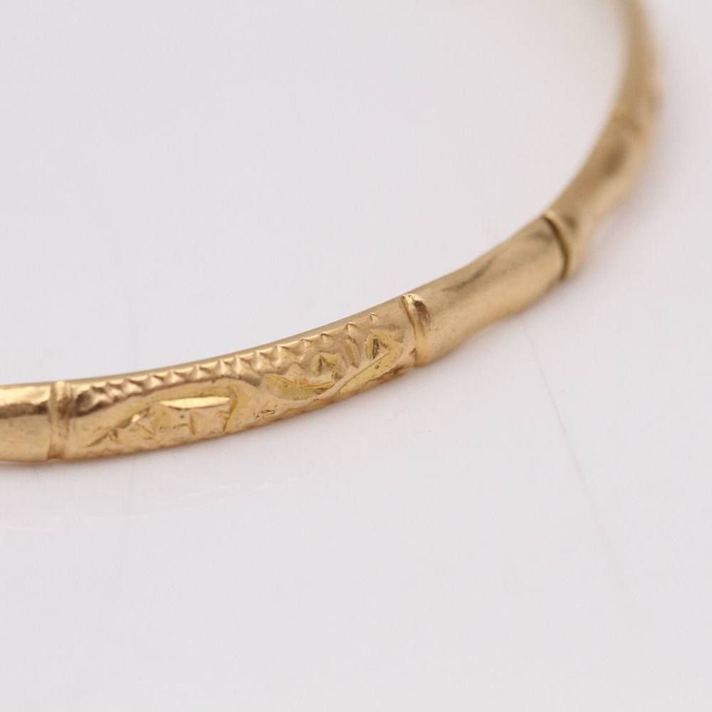 Bracelet rigide d'occasion pour fille en or - Castafiore