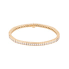 Bracelet riviere diamant taille princesse - Castafiore