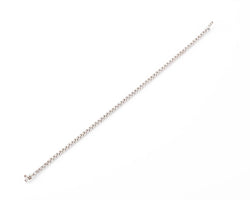 Bracelet riviere en diamant et or gris - Castafiore