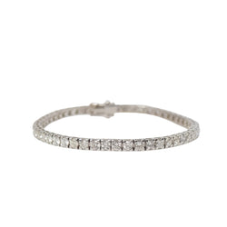 Bracelet rivière en or blanc et diamants - Castafiore