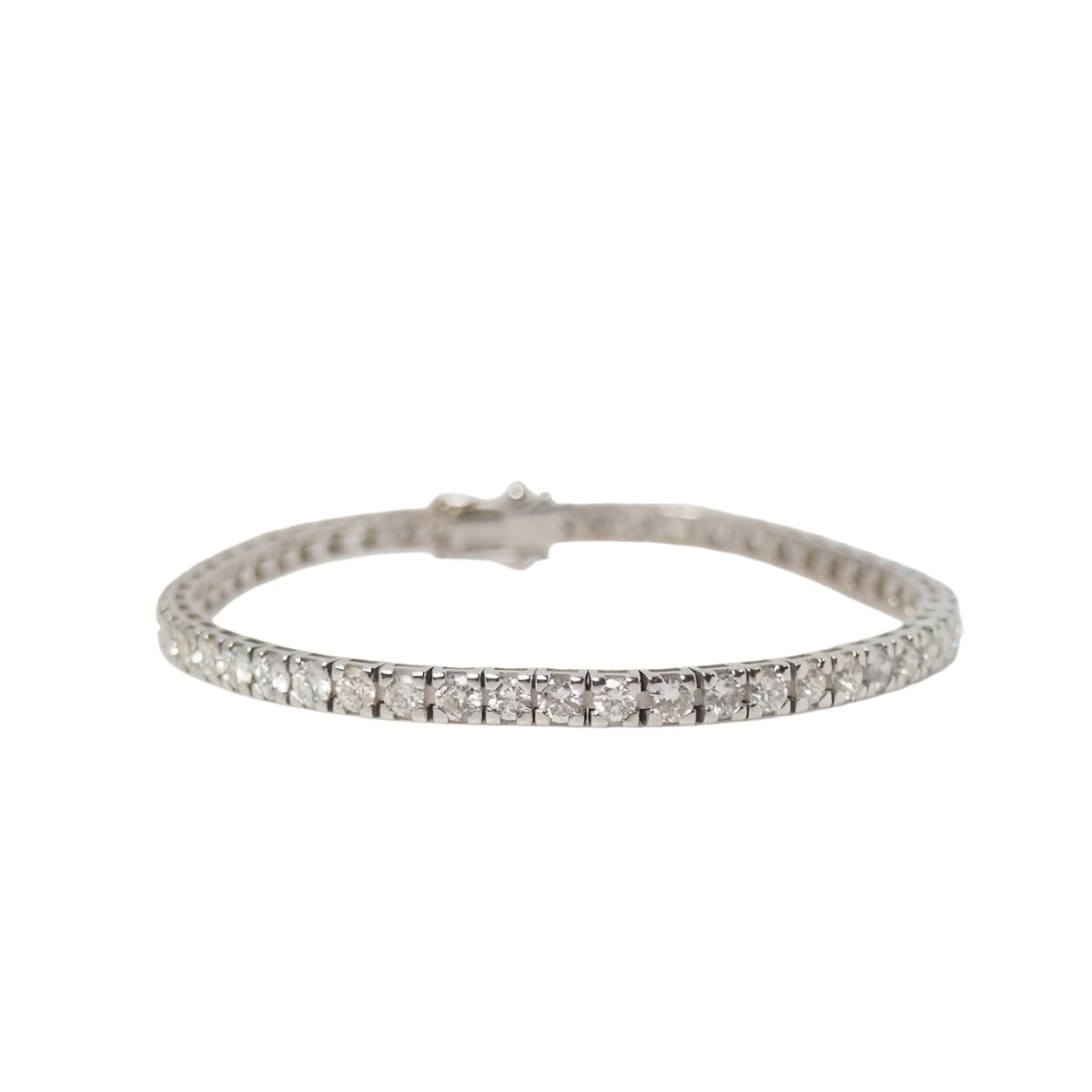 Bracelet rivière en or blanc et diamants - Castafiore