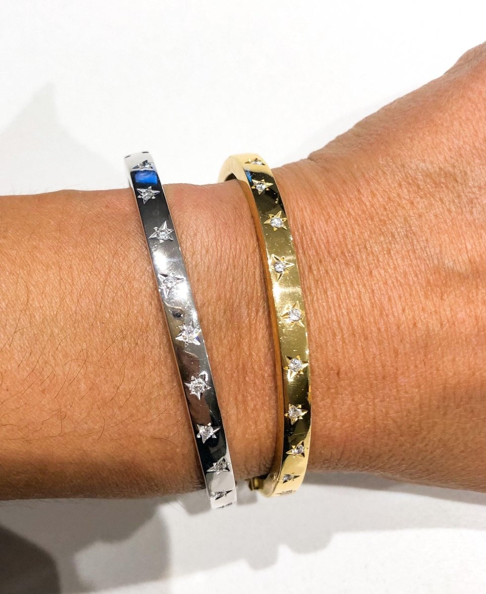 Bracelet ruban en or jaune - Castafiore