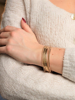 Bracelet Semainier en Or jaune - Castafiore