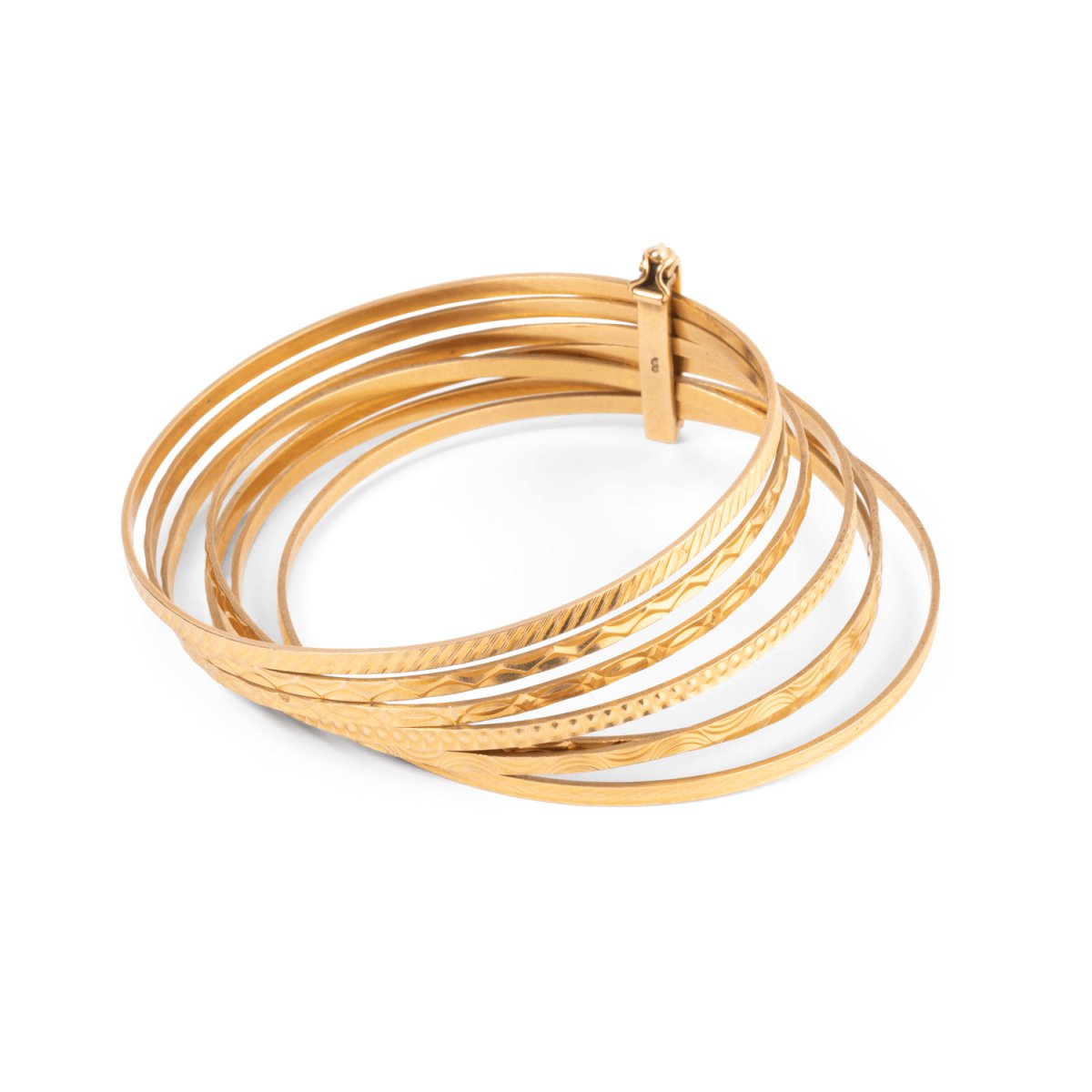 Bracelet Semainier en or jaune - Castafiore