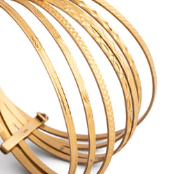 Bracelet Semainier en or jaune - Castafiore