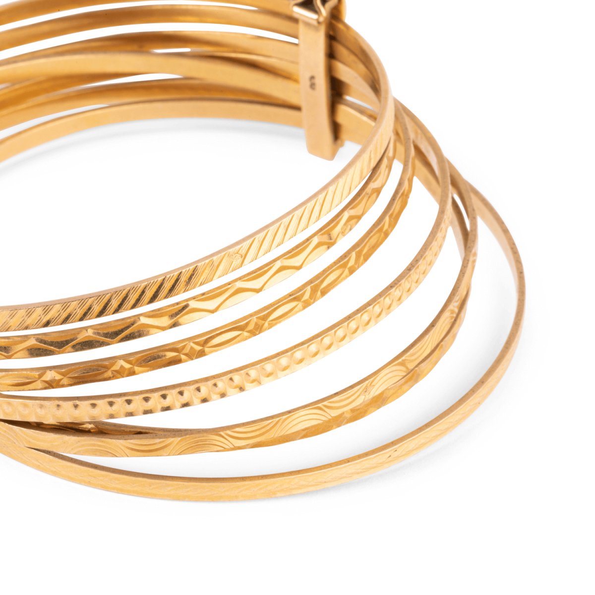 Bracelet Semainier en or jaune - Castafiore