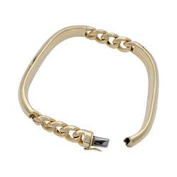 Bracelet semi rigide or jaune - Castafiore