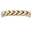 Bracelet souple CARTIER "Tresse" en or jaune - Castafiore