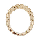 Bracelet souple CARTIER "Tresse" en or jaune - Castafiore