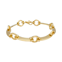 Bracelet souple en or jaune - Castafiore