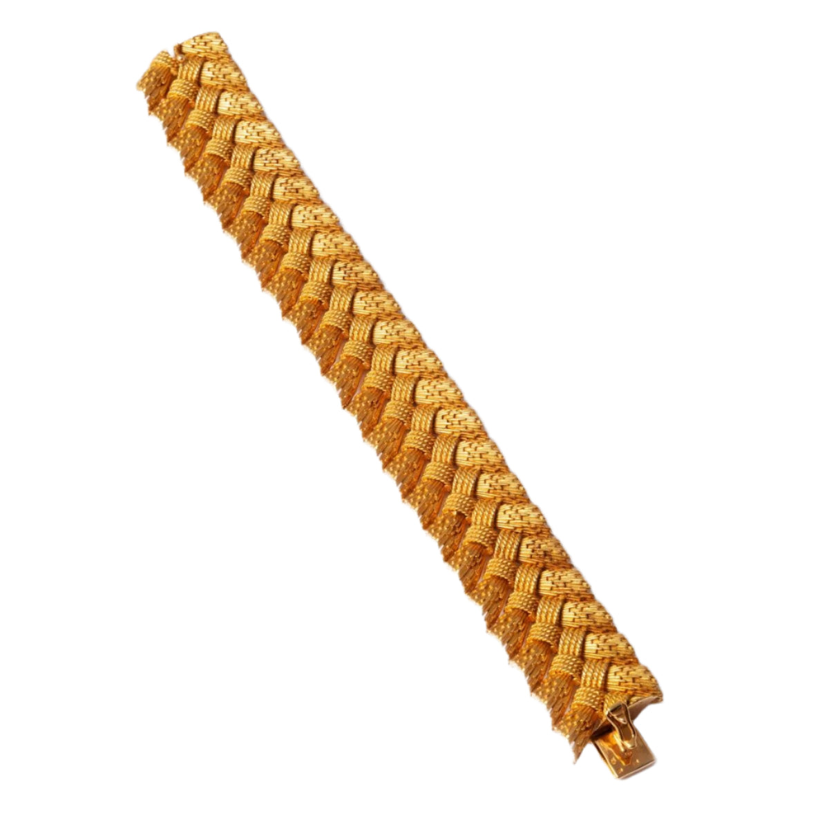 Bracelet souple en or jaune - Castafiore