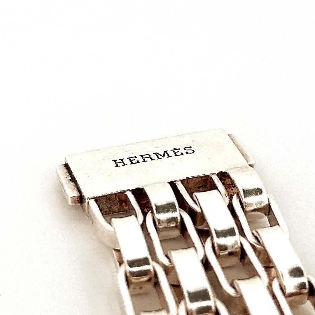 Bracelet Souple HERMÈS en argent - Castafiore