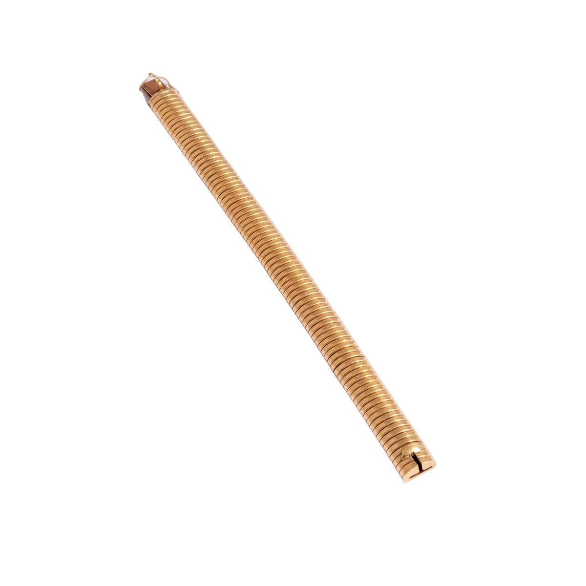 Bracelet Souple tubogas en or jaune - Castafiore