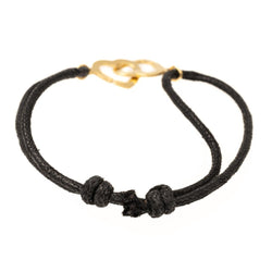 Bracelet sur cordon DINH VAN Menottes, en or jaune - Castafiore