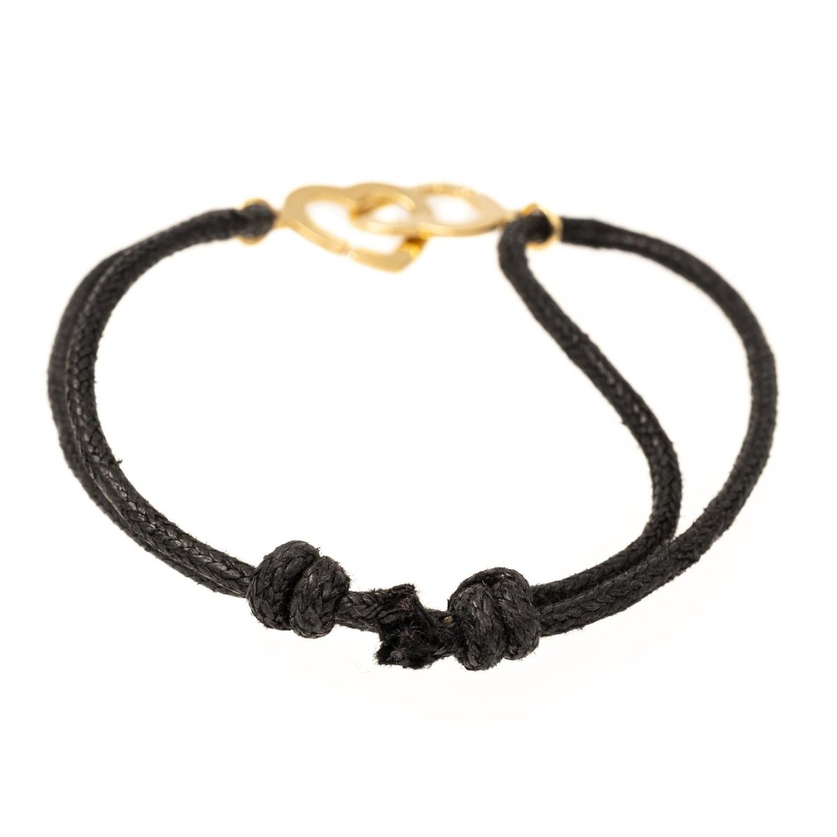 Bracelet sur cordon DINH VAN Menottes, en or jaune - Castafiore
