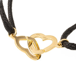 Bracelet sur cordon DINH VAN Menottes, en or jaune - Castafiore